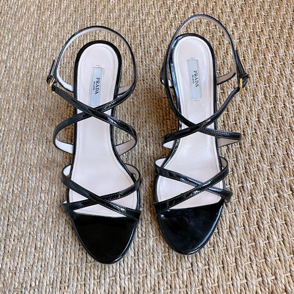 Prada Shoes - Prada Wedge Sandal
